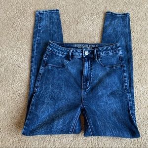 AMERICAN EAGLE SKY HIGH JEGGING SIZE REGULAR 6